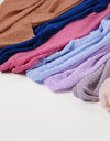 70*175cm Muslim Chiffon Hijab Shawls Scarf Women Solid Color Head Wraps Women Hijabs Scarves Ladies Foulard Femme Muslim Veil