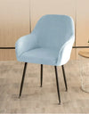 1PC Elastic Velvet Chair Cover Stretch Soft High Armchair Covers Seat Case for Office Kitchen Dining Room Wedding Removable