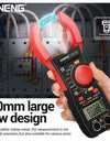 Clamp Meter Multimeter With HD Backlight Display Screen Mini Amperimetric Clamp Tester Noncontact Electrician Tools