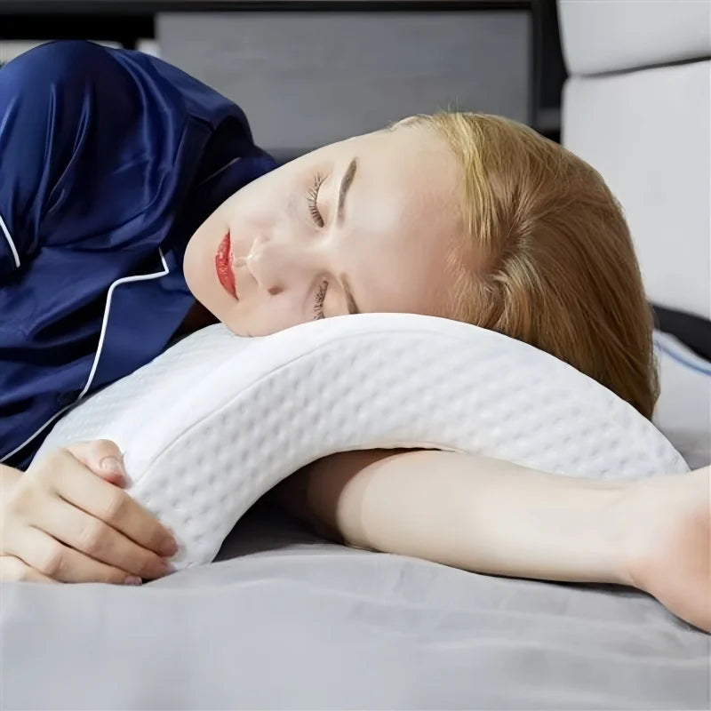 Couple Memory Foam Pillow U-Shaped Curved Arch Pillows Ergonomic Sleeping Pillows Portable Travel Neck Pillow Leg Pillow