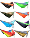 Portable Large Hammock 300x200cm Beach Hanging Bed for Camping Gear outdoor Swings Nylon Parachute Double Person Travel