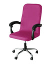 M/L Size Office Chair Covers Stretch Spandex Anti-dirty Computer Seat Chair Cover Removable Office Chair Slipcovers Solid Color