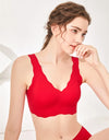 Women’s 2-Piece Seamless Bra & Panties Set – Soft, Wire-Free,