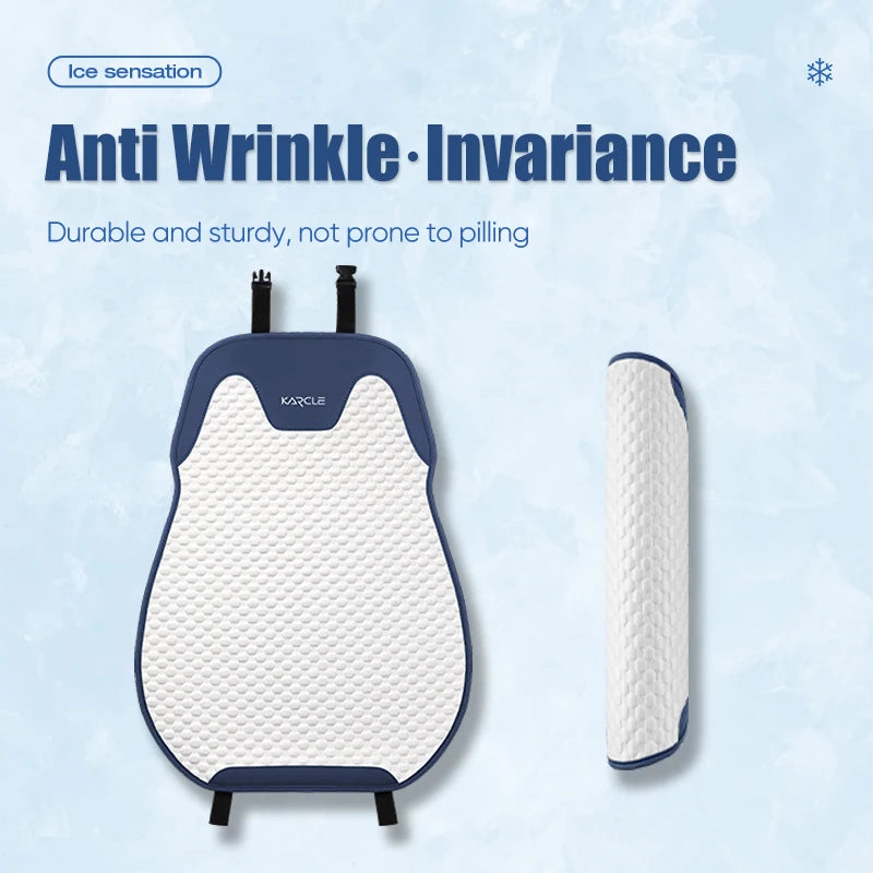 Summer Ice Silk Car Seat Covers Universal Front Rear Car Seat Cushion Auto Protect Mat Cooling Breathable Anti-slip Car Cover
