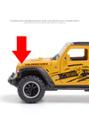 1:32 Jeep Wrangler Rubicon Alloy Off Road Diecast Model Hight Simulation Sound Light  Toy Collect Hobby Model Ornaments Gift