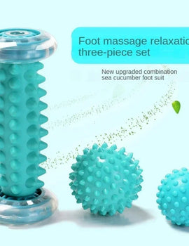 Foot Massager Roller Massage Ball Plantar Fasciitis Deep Tissue Back Leg Hand Tight Muscle Massage
