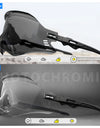 Photochromic Cycling Glasses UV400 Sports Sunglasses Men MTB Cycling Eyewear Road Bike Goggles Outdoor Bicycle Glasses