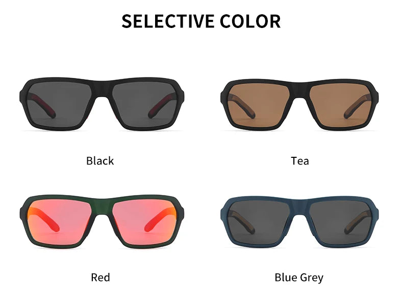 TR90 Polarized Photochromic UV400 Mirror Sports Fishing Driving Sunglasses for Men Women