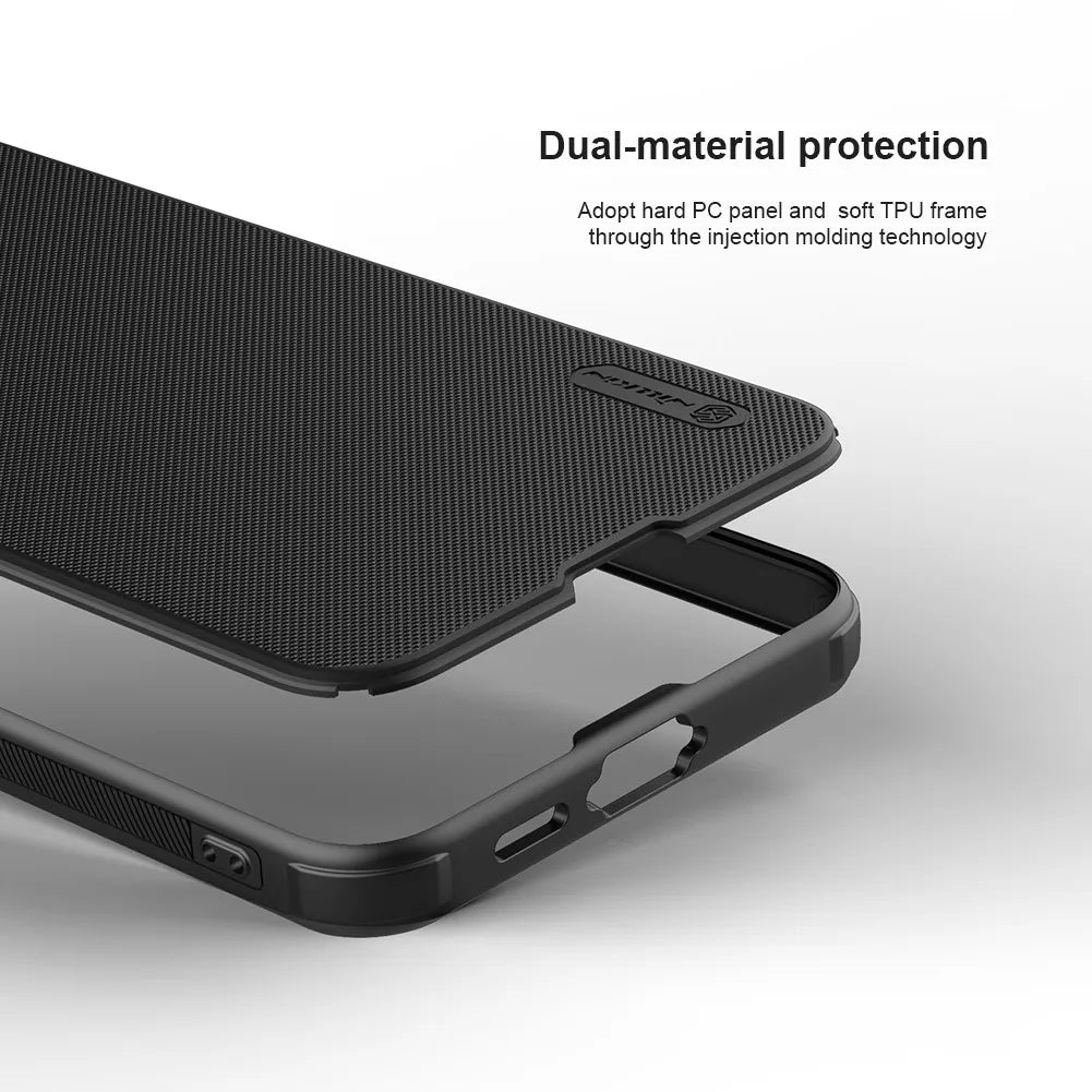 Super Frosted Shield Pro Case For Samsung Galaxy S24 FE Ultra Thin Matte TPU + PC Anti Fingerprint Shockproof Back Cover