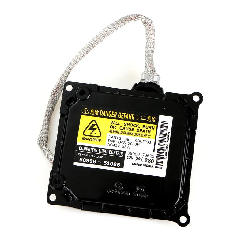 86996-51085 Car HID Headlight Xenon Ballast Control Unit with Igniter and Bulb Module for Lexus RX450h IS350 IS350F IS350C
