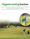 Laser Golf Rangefinder Hunting Telescope with Slope Adjusted Flag-Lock Distance Meter 800-2000m Rangefinder Monoculars