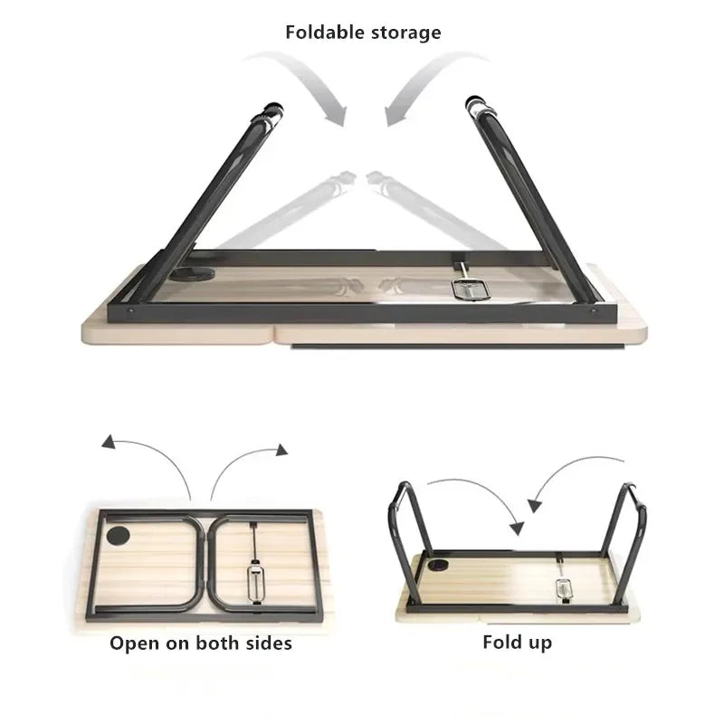 Room Desks for Study Plastic Folding Table Gaming Computer Desks Furniture Home Office Desk Accesories Gaming Set Up Acessories