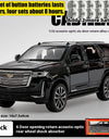 Diecast 1:32 Cadillac Escalade SUV Alloy Model Sound And Light Pull Back Toy Accessories For The Car Birthday Present For Boys