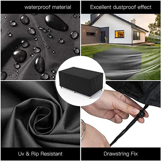 Waterproof Outdoor Patio Furniture Cover Garden Sofa Table Chair Rain Snow Dust Protector