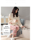 Women’s 2-Piece Pajama Set – Long Sleeve Top & Pants, Loose & Comfortable Winter Loungewear