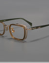 eyeglass frames titan Prescription men reading glasses women Myopia Computer blue light prevention discoloration