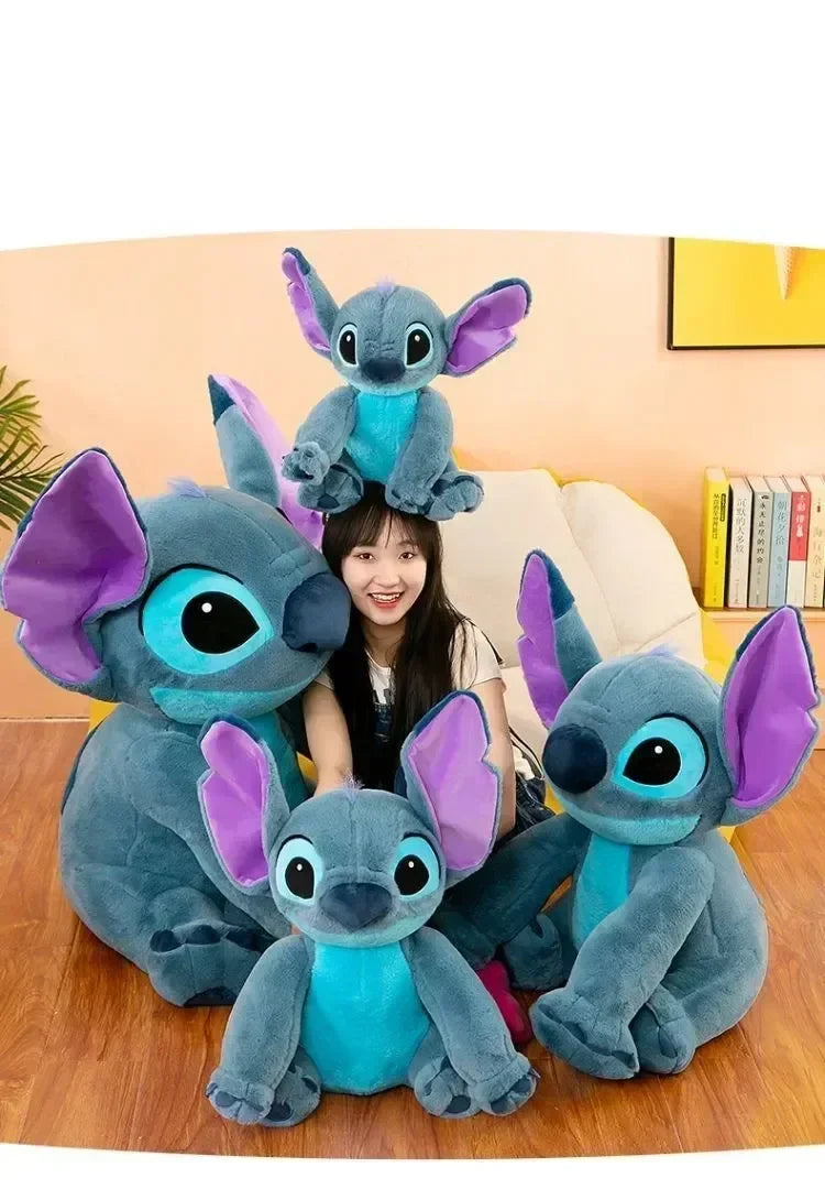 Plush Stuffed Doll 30cm-80cm Giant Size Cartoon Animal Couple Sleeping Pillow Soft Material Toy for Gift