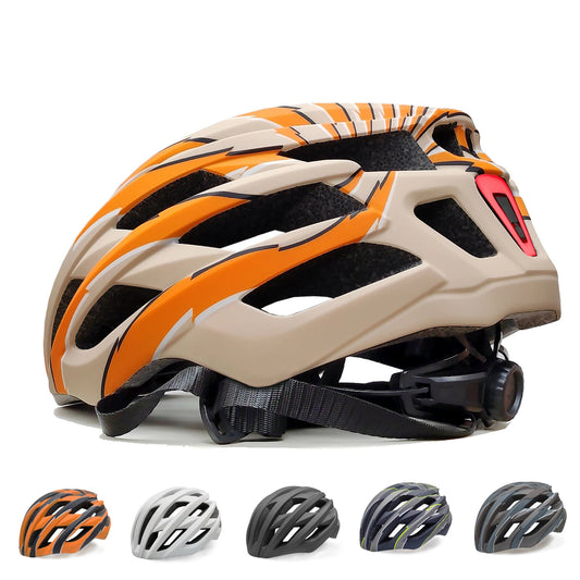 USB Rechargeable LED Cycling Helmet For Road And Mountain Bike