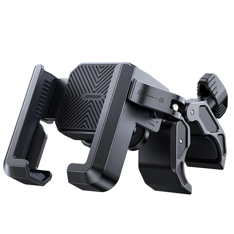 Shockproof Bike Phone Holder Half Enclosure 360° View Motorcycle Phone Mount Bicycle Cell Phone Holder For 4.7-7" Phones