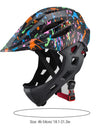 Adjustable Breathable  Bike Helmets  Lightweight Full Face Bicycle Helmet with LED Light 16 Openings for 46-54cm Head