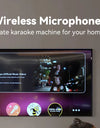 Puremic Karaoke Machine, Free Forever millions songs video MTV karaoke songs streaming karaoke Home Karaoke no Ads with 2 mics