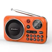 SANSUI F21 Mini Bluetooth Speaker FM Radio 70MHz-108MHz Supports FLAC APE TF Card Outdoor USB Music Box Player Recording Device