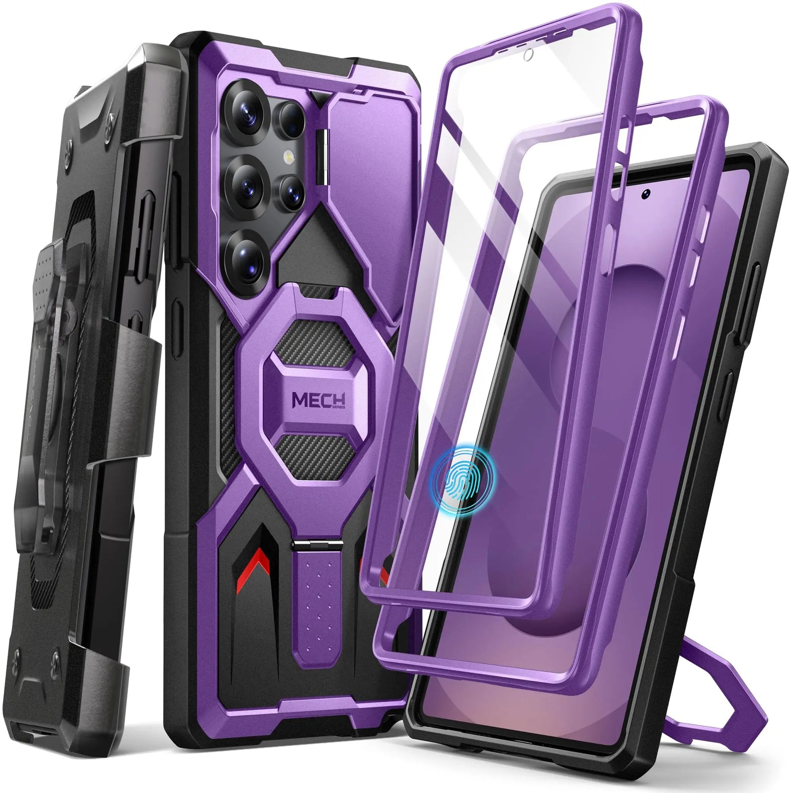 Stand for Samsung Galaxy S25 Ultra Case Compatible with Magsafe 2 Front Frames & Camera Cover Screen Protector