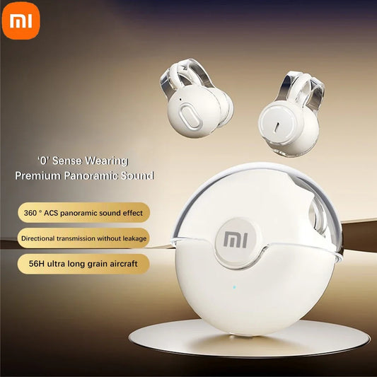 Xiaomi S36 Bluetooth Earbuds True Clip-on Wireless Earphone Noise Cancelling Headset In-Ear Handsfree With Mic