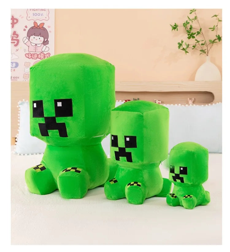 Pixel Art Character Plush Stuffed Doll Toy
