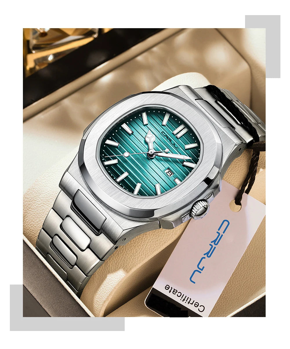 Men Watch Luxury Top Brand Quartz Watches Business Simple Ultra Thin Luminous Wristwatch Men's Clock Reloj Hombre
