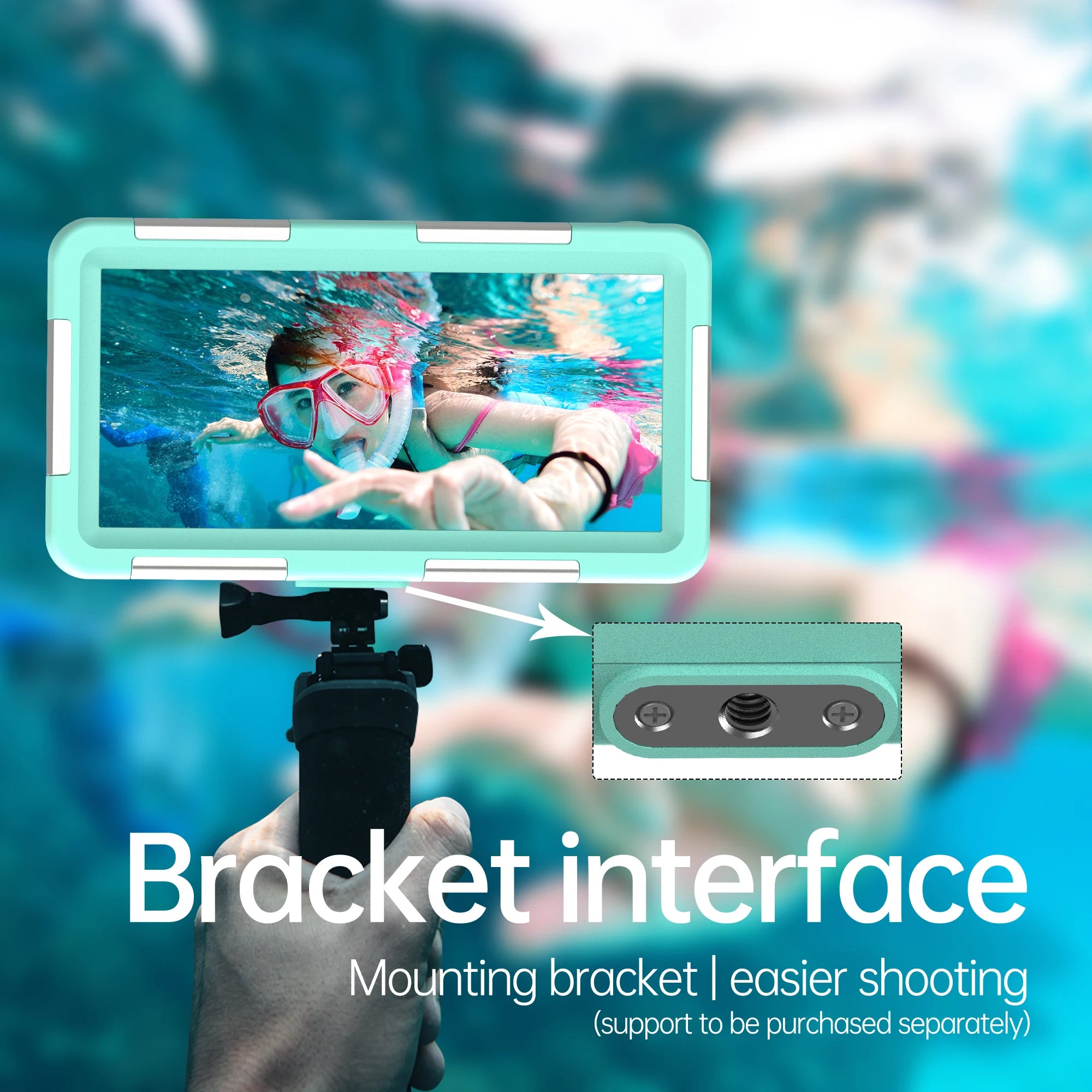 multicolor IP68 standard 15M/50ft diving/swimming photography professional diving waterproof Phone Case