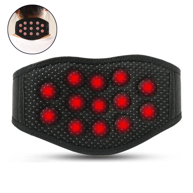 7/9/13pcs  Self-heating Neck Brace Tourmaline Infrared Therapy Pain Relief Cervical Protection Neck Support Belt Neck