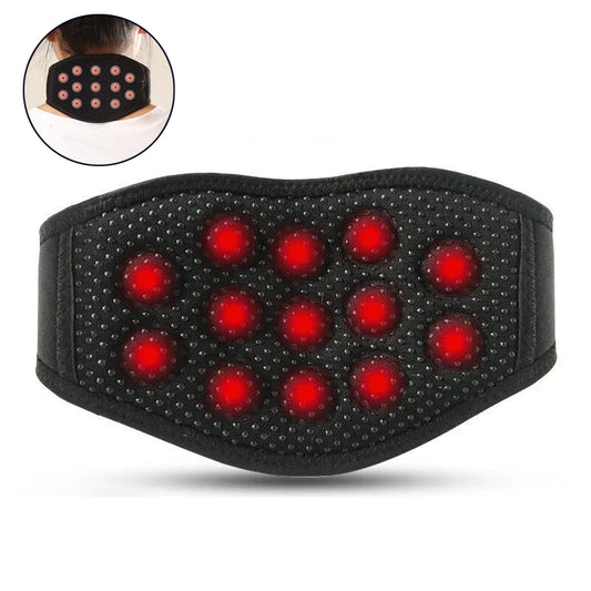 7/9/13pcs  Self-heating Neck Brace Tourmaline Infrared Therapy Pain Relief Cervical Protection Neck Support Belt Neck
