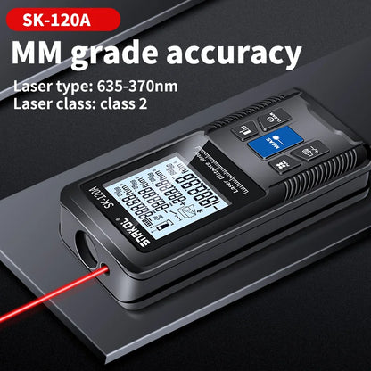 Laser Distance Meter 40m 50m 70m 100m 120m Rangefinder Digital Range Finder Trena Roulette Ruler Distance Measuring Tape