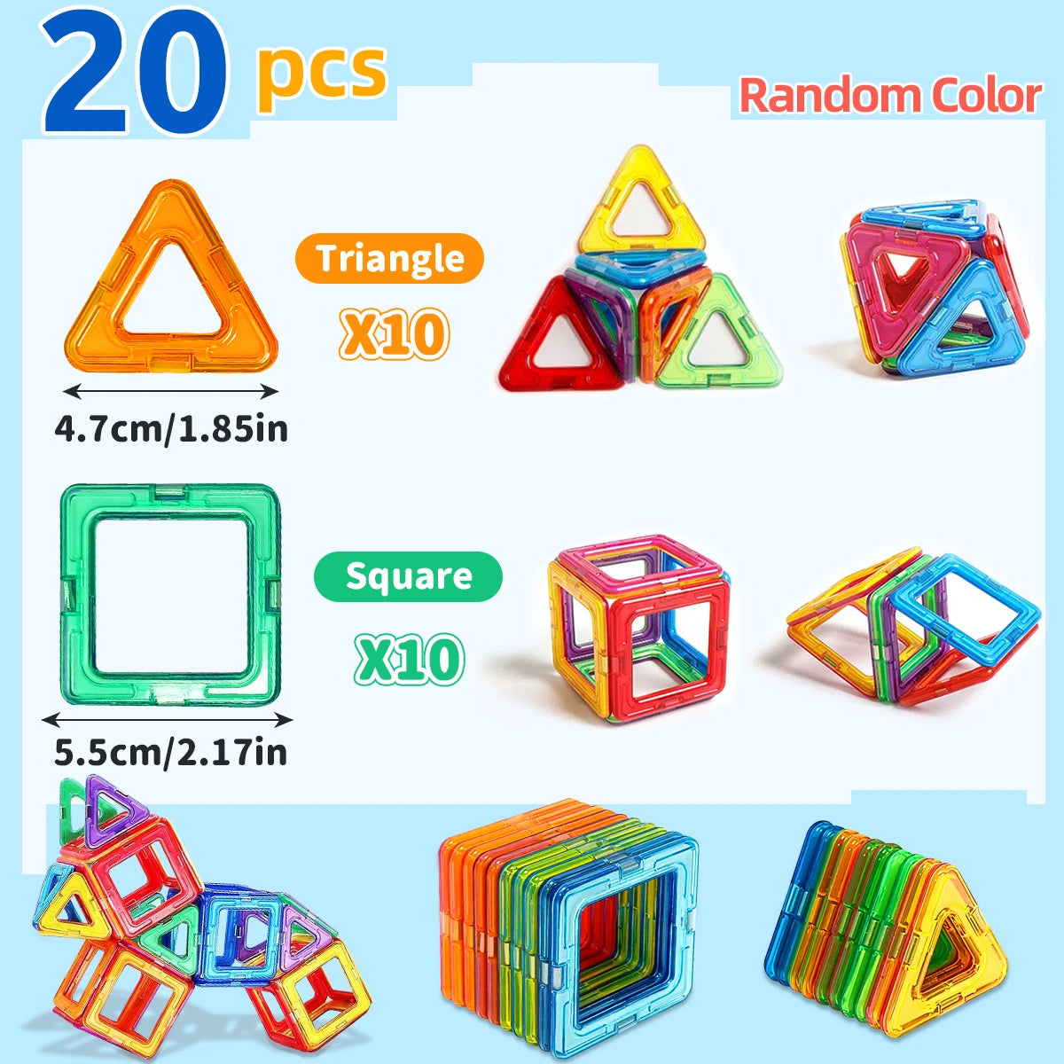 Building Blocks DIY Toys medium size STEM Toys Construction Toys Learning Educational Toys