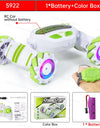 RC Stunt Car With Music Lights Double Remote Control 360° Degree Rotation Off Road Kids Rc Drift Car Toy