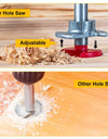 Forstner Drill Bit Diameter 35mm Carbide Hinge Hole Drill Bit Flat Wing Drill Hinge Reamer Adjustable Quickly Hole Puncher
