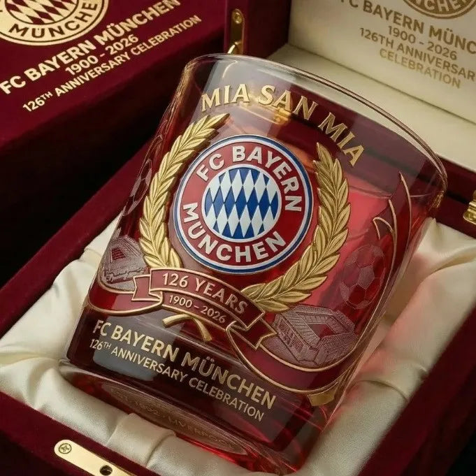 Football Whiskey Glass Soccer Fan Collectible Drinking Tumbler 300ml