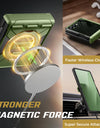 Magsafe  Stand for Z Flip 7 Case with Privacy Screen Protector Full Coverage Hinge Protection Shockproof Slim Phone Case