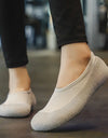 Ultra Lightweight Indoor Fitness Sneakers with Silent Anti Slip Soft Bottom Yoga Jump Rope Exercise Aerobic Training