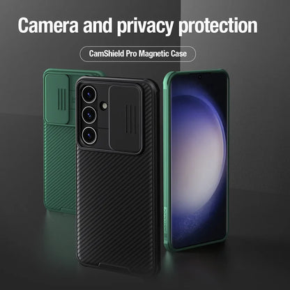 CamShield Pro Magnetic Phone Case For Samsung Galaxy S24 Case Camera Slider Protection Hard Shockproof Back Cover