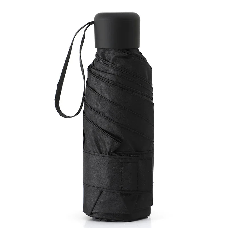Ultralight Mini Folding Umbrella Compact Windproof Travel Sun Rain Protection