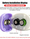 Medical Nebulizer Asthma Inhaler Handhe Inhalator Mini Silent Steam Nasal Humidifier + Finger Pulse Oximeter + Body Thermometer