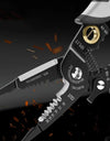 10 in 1 Wire Stripping Pliers Multifunction Electrician Cable Cutting Terminal Crimping Splitting Winding Line Hand Tools