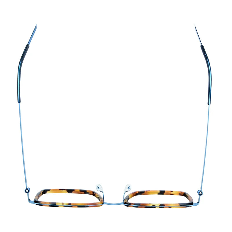 Rectangle Titanium Screwless Business Eyeglasses Frame