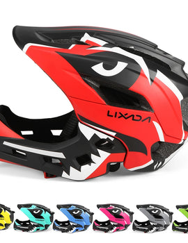 Detachable Full Face Bike helmet 's Sports  Cycling mtb Motorcycle Skateboarding Roller Skating Helmet