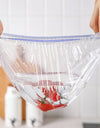 Reusable Disposable Food Cover Colorful Elastic Plate Fruit Cover Lids Fresh-keeping Food Wrap Bags Covers Kitchen Accessories