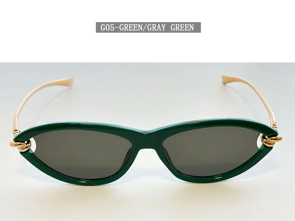 Vintage Cat Eye Sunglasses With UV400 Protection