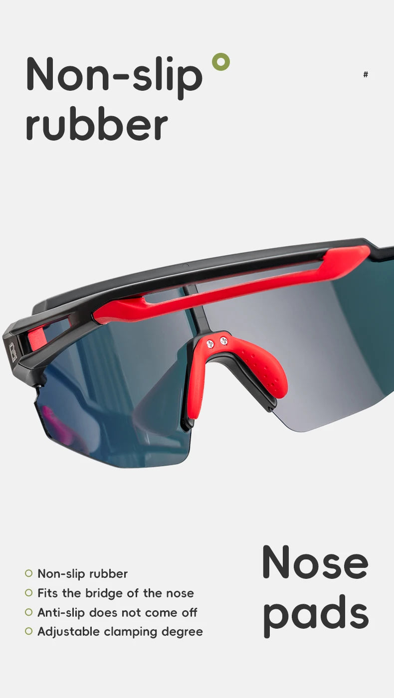 Bike Glasses Polarized UV400 Sun Protection Bicycle Goggles Boys Girls Sports Running MTB Road Sunglasses