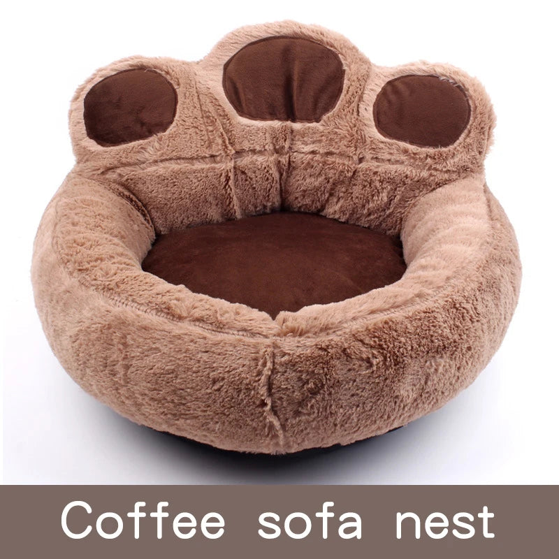 Plush Pet Kennel Bed Cushion Sofa for Dogs and Cats